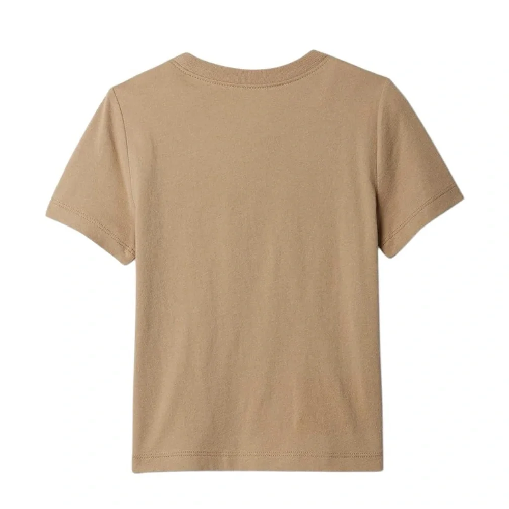 Gap Kids New Khaki Logo Tee Shirt Size Large